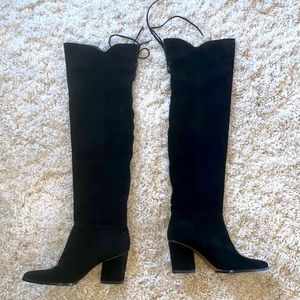NEW Donald Pliner suede knee boots 9.5